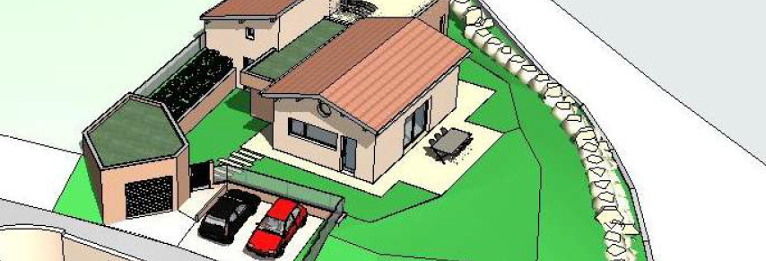 Terrain  840 m² à vendre à Saint-Laurent-d'Agny (69440)