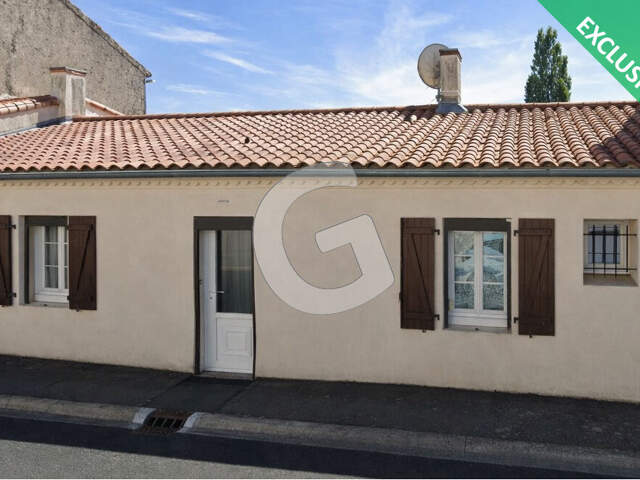 MAISON - 3 PIECES - 67 M² - A VENDRE - MOUTIERS LES MAUXFAITS — photo du bien