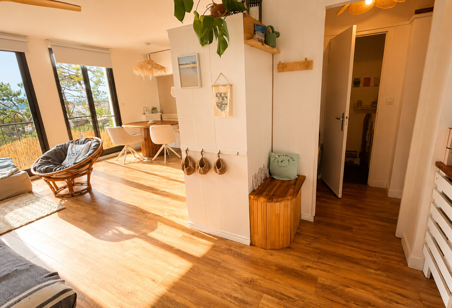 A vendre Tamames T4 tout refait vue sur le phare de Biarritz — photo 1