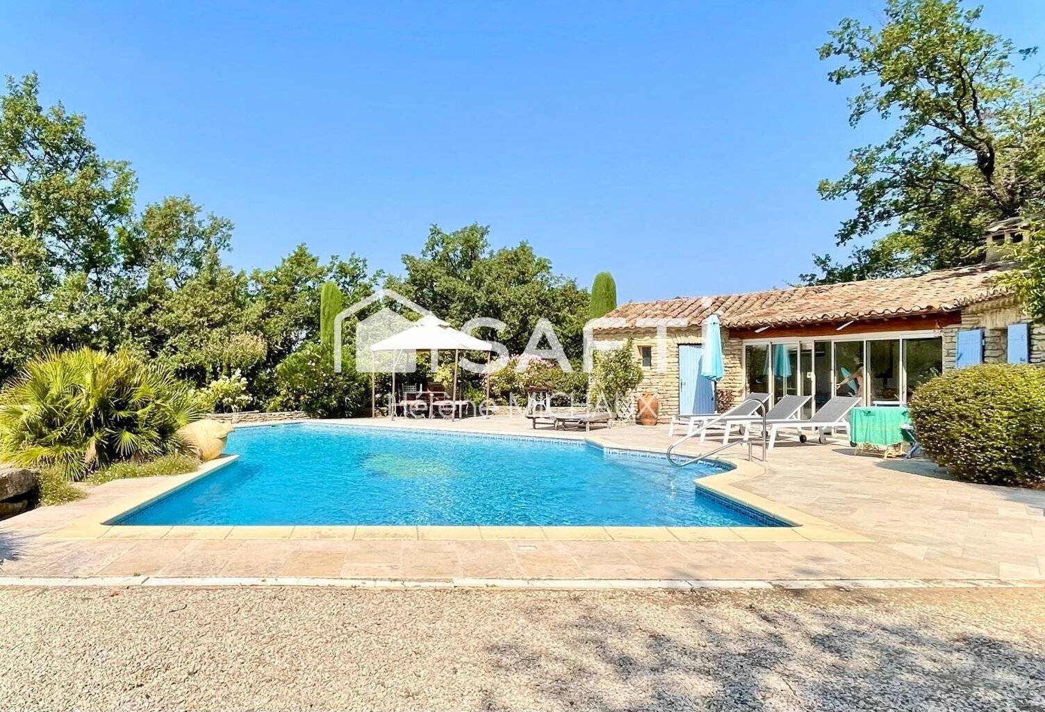 " Le Belvédère " Maison en pierre de Gordes — photo 1