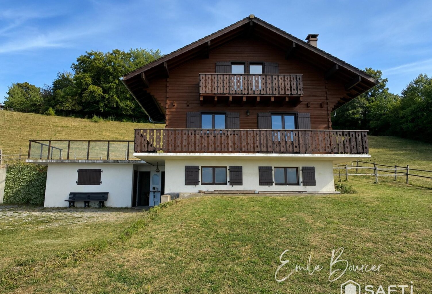 Chalet familial avec vue lac, entre lac et montagne — photo 1