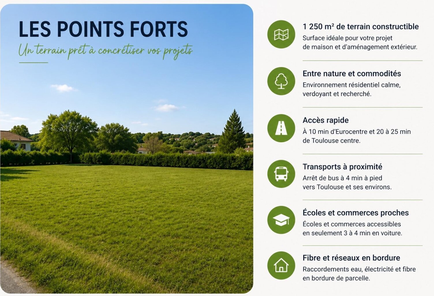 SAINT-SAUVEUR  1 250 m² constructibles, une opportunité devenue rare — photo 1