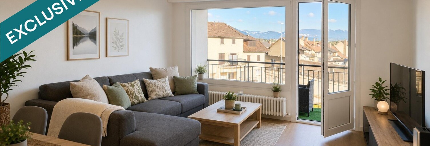 Appartement 4 Pièces 78 m² à vendre à Rumilly (74150)