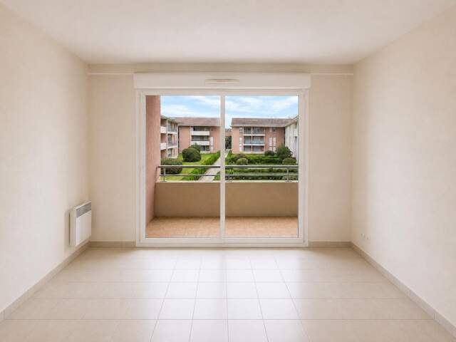 T3 de 53m², terrasse, parking, parc végétalisé — photo du bien