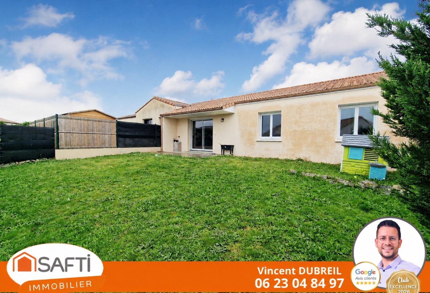 MAISON DE PLAIN PIED AU CALME ET SANS TRAVAUX — photo 1