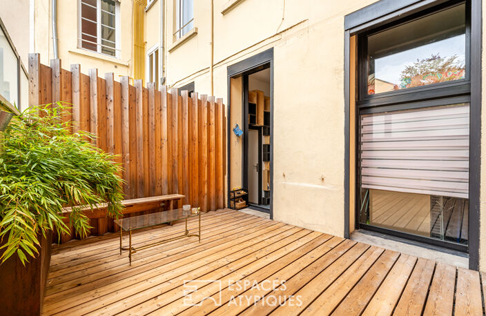 Appartement esprit loft avec terrasse — photo 3