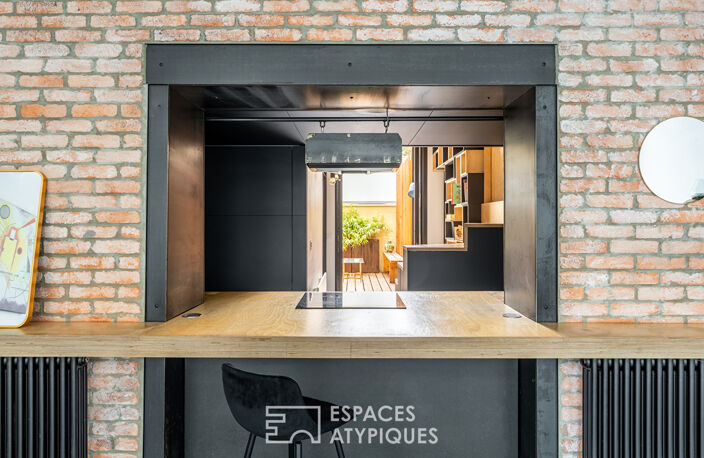 Appartement esprit loft avec terrasse — photo 5