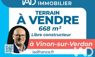 Terrain  668 m² à vendre à Vinon-sur-Verdon (83560)