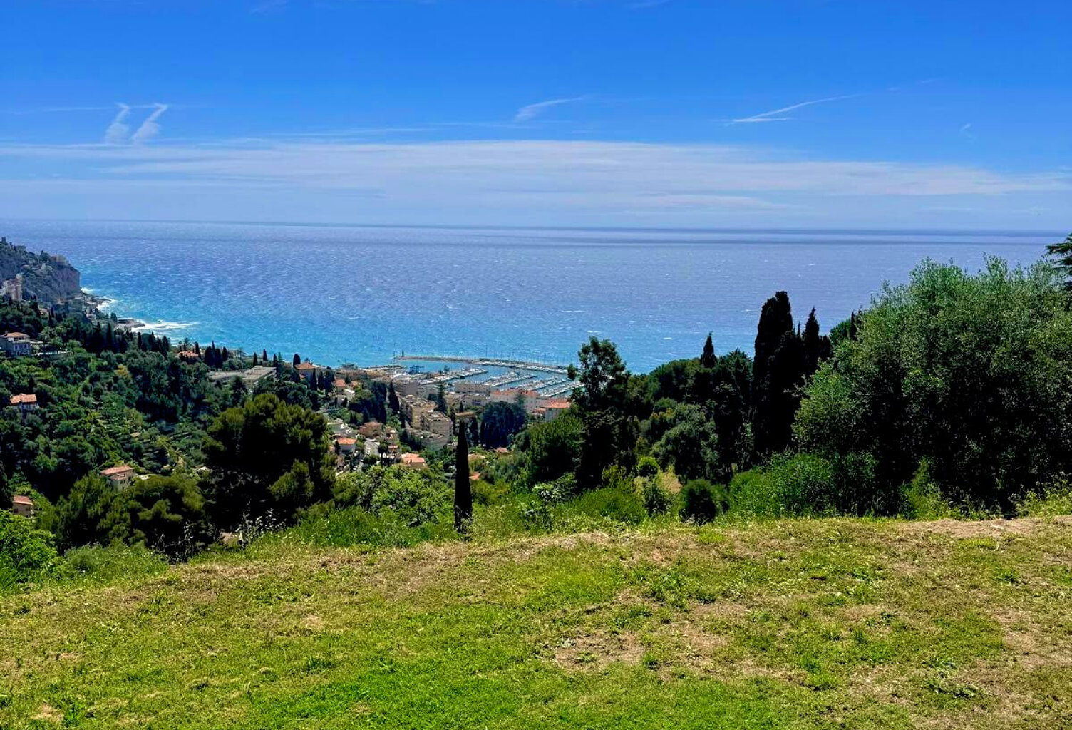 Exclusivité - Menton Garavan - terrain constructible - vue m — photo 1