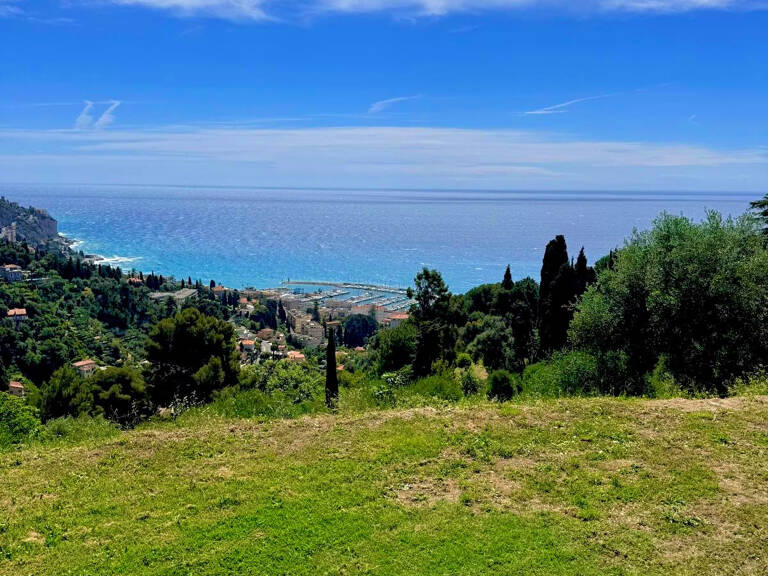 Exclusivité - Menton Garavan - terrain constructible - vue m — photo 1