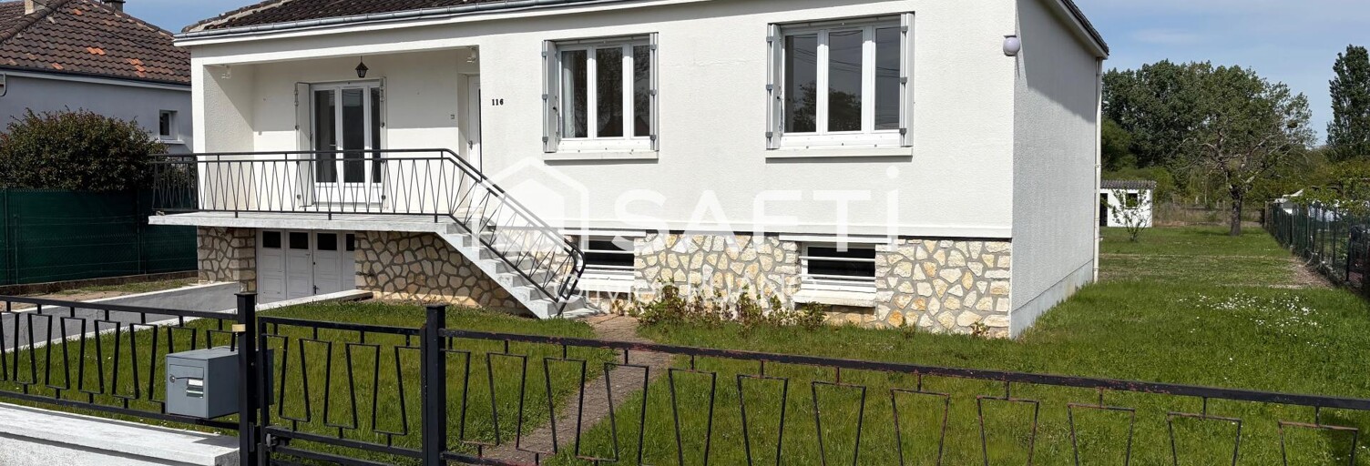 Maison 4 Pièces 94 m² à vendre à Le Poinçonnet (36330)