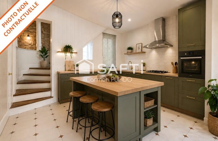 Charmante maison de village en pierre située en plein cœur du bourg de Rauzan. — photo 5