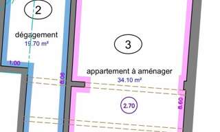 Appartement 1 Pièce 30 m² à vendre à Laxou (54520)