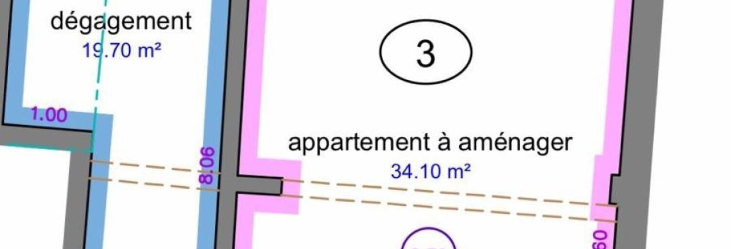 Appartement 1 Pièce 30 m² à vendre à Laxou (54520)