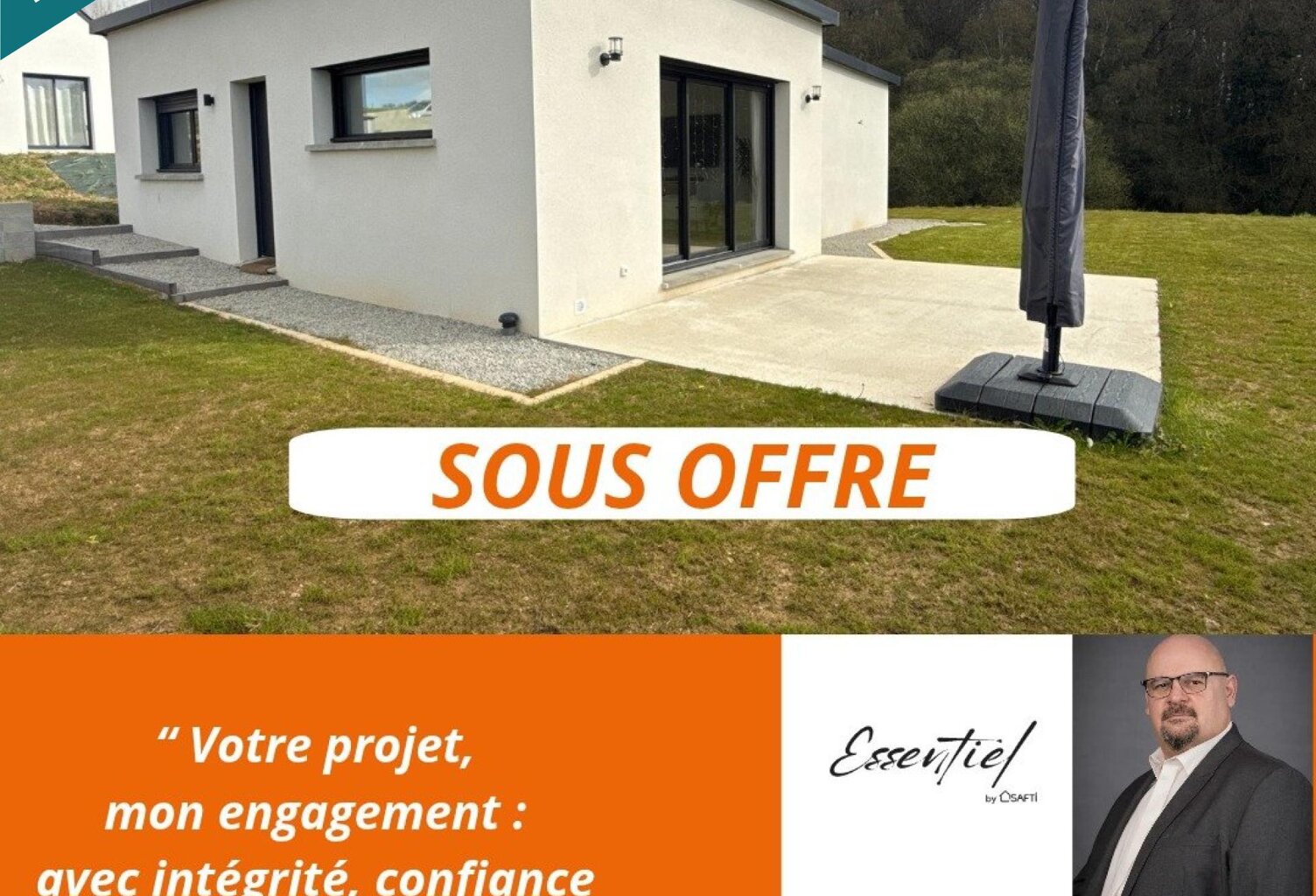 MAISON PLEIN PIED, 3 CHAMBRES A PLUMELIN — photo 1
