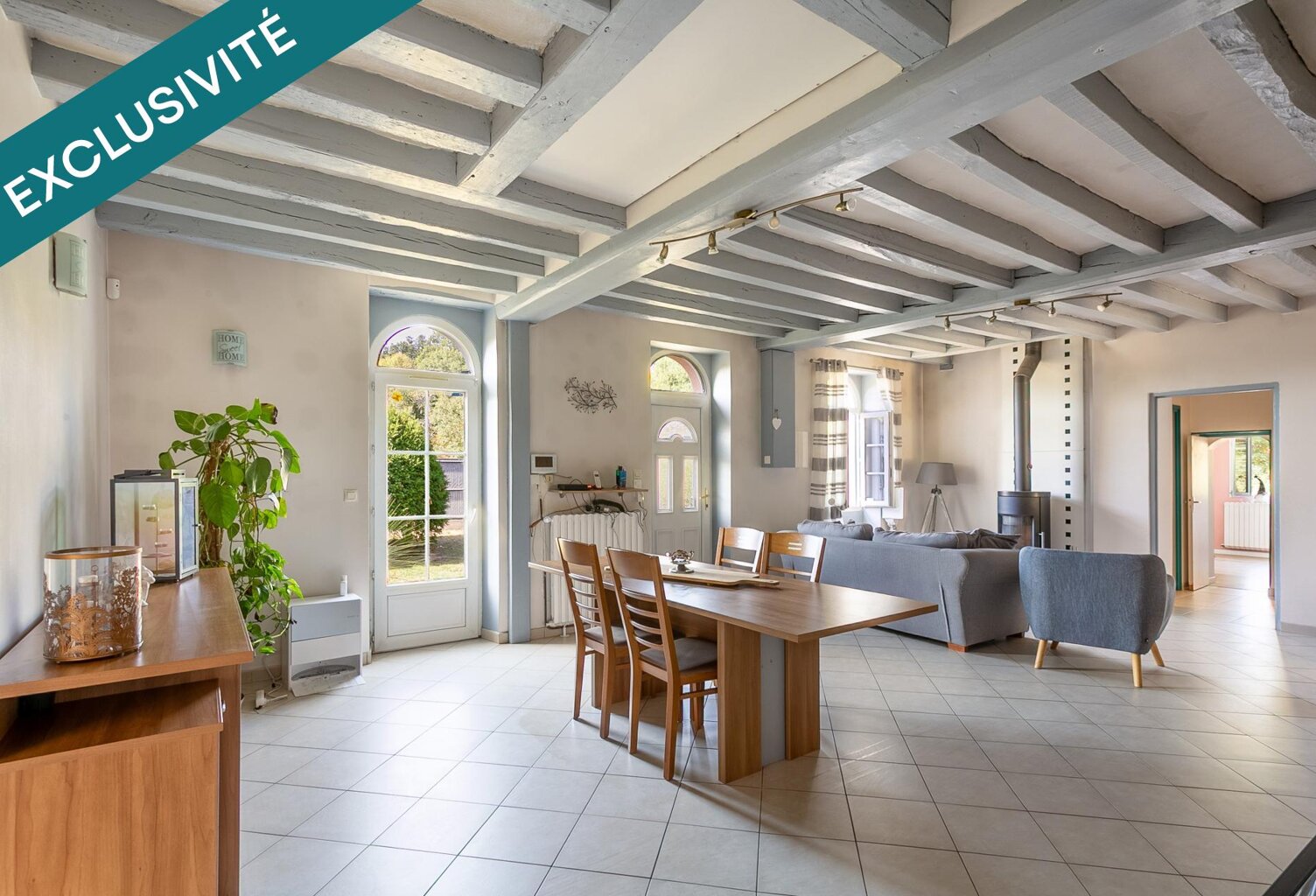 PROPRIÉTÉ DE CAMPAGNE  LONGÈRE DE PLAIN-PIED  170 M²  5 CHAMBRES  1,2 HA — photo 1