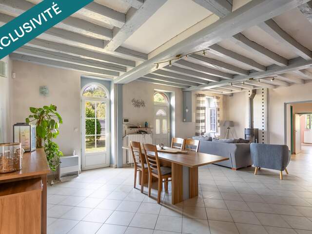 PROPRIÉTÉ DE CAMPAGNE  LONGÈRE DE PLAIN-PIED  170 M²  5 CHAMBRES  1,2 HA — photo du bien
