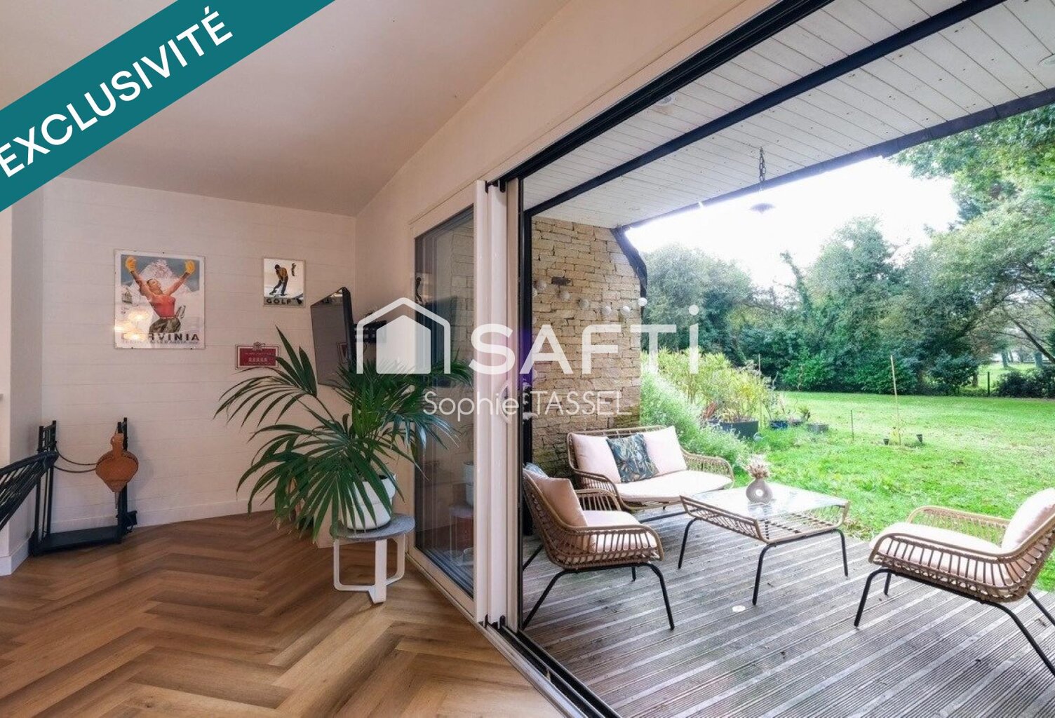 jolie maison en parfait état avec terrasse et jardin — photo 1