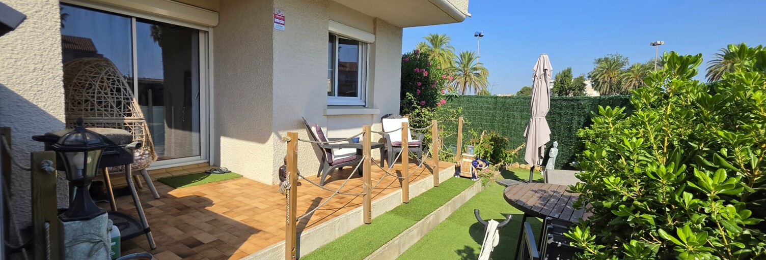 Appartement 2 Pièces 39 m² à vendre à Canet-en-Roussillon (66140)