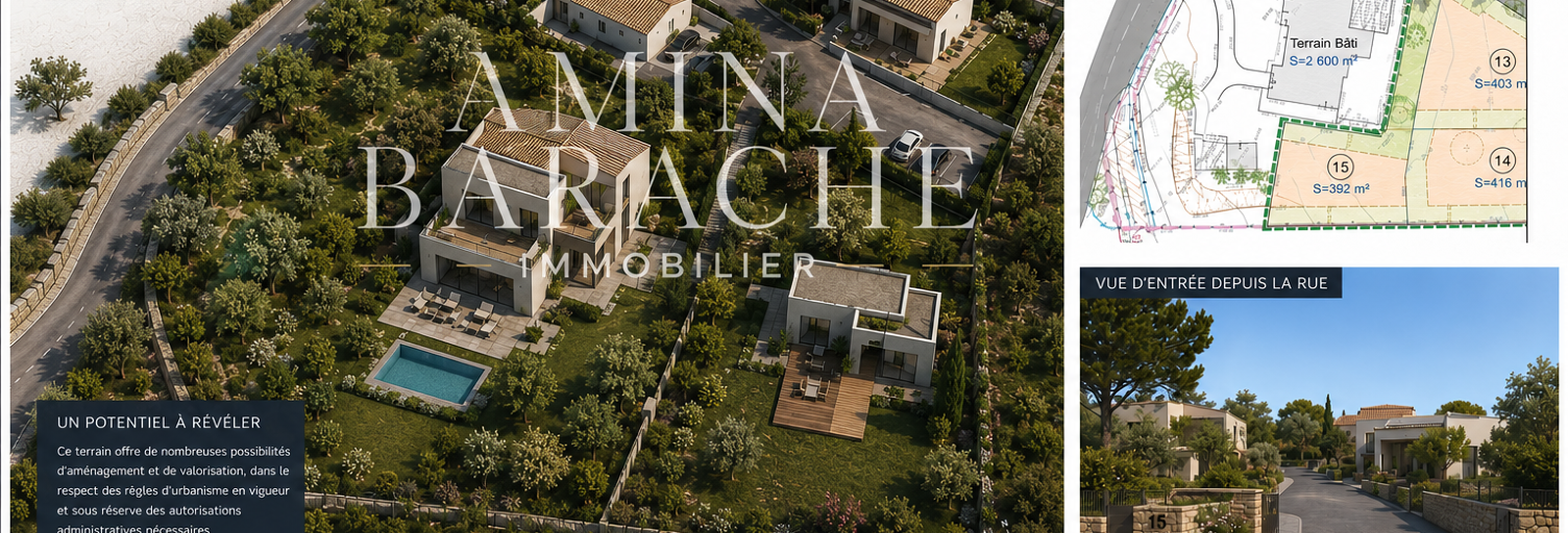 Terrain  2600 m² à vendre à Péret (34800)