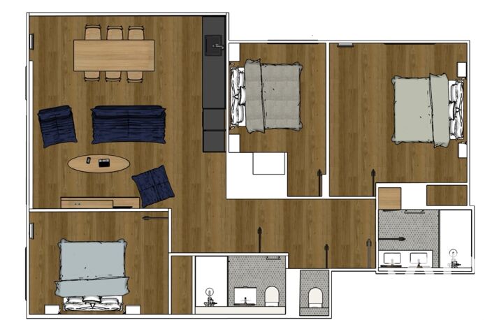Vente Appartement 4 pièces — photo 3