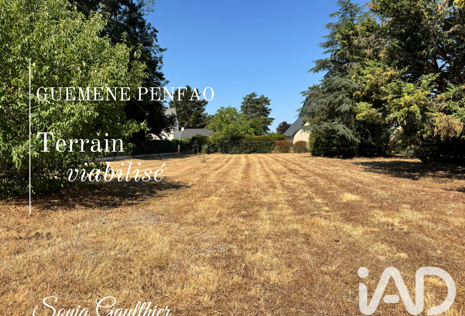 Vente Terrain à bâtir 1 624 m&sup2; — photo 1