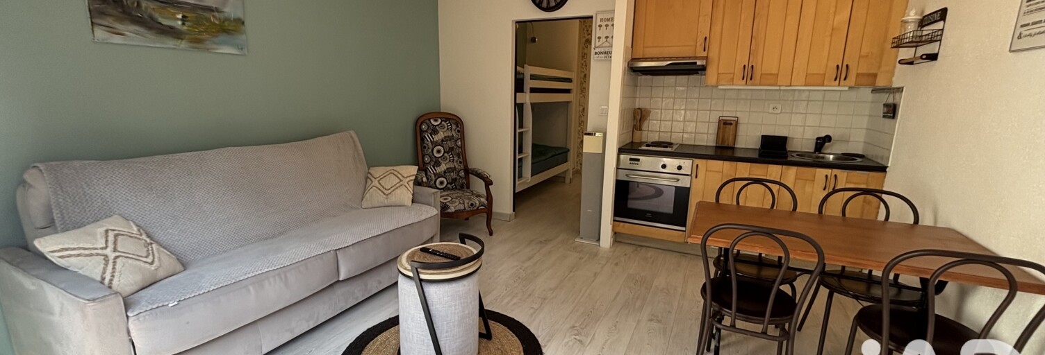 Appartement 1 Pièce 24 m² à vendre à Neufchâtel-Hardelot (62152)