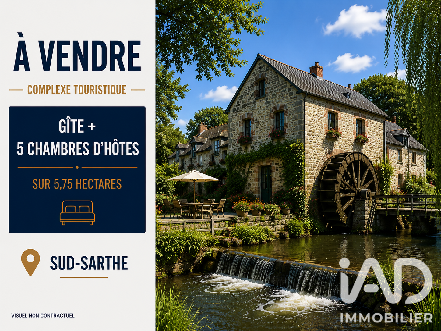 Agence immobilière de I@D FRANCE