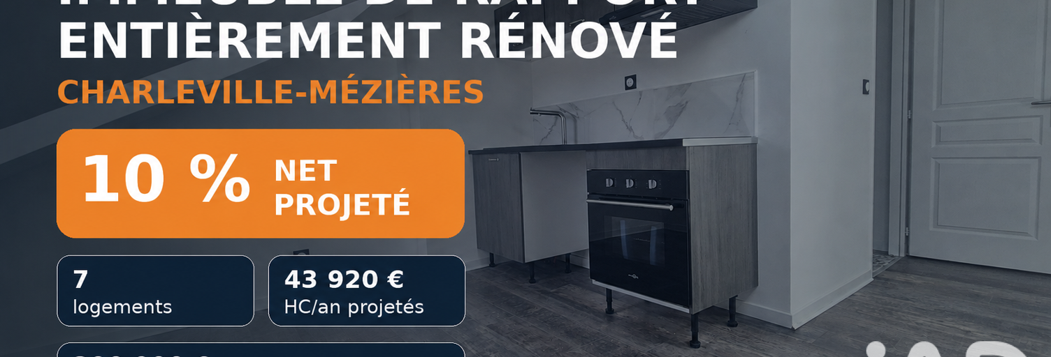 Immeuble  290 m² à vendre à Charleville-Mézières (08000)