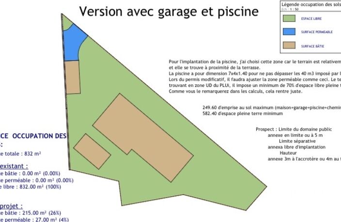 Vente Terrain à bâtir 832 m&sup2; — photo 5