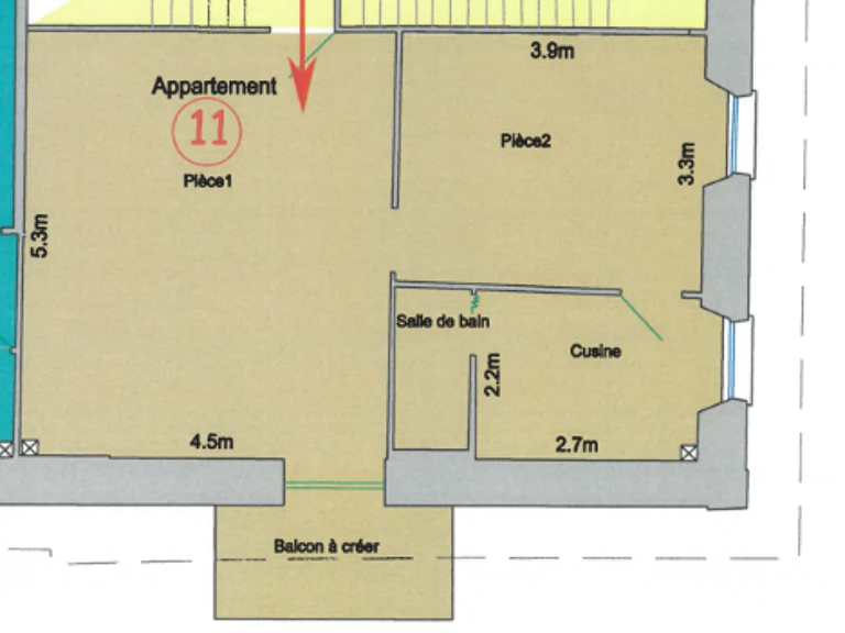 T2 + BALCON + CAVE +PARKING — photo 1