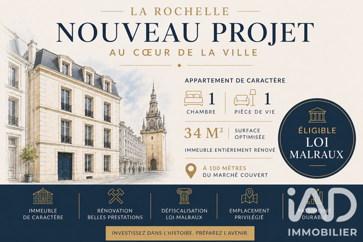 Agence immobilière de I@D FRANCE