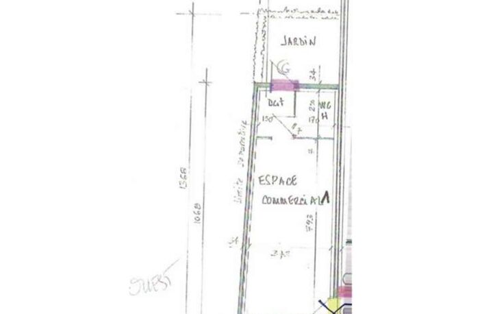 Vente Boutique/Local commercial 45 m&sup2; — photo 2