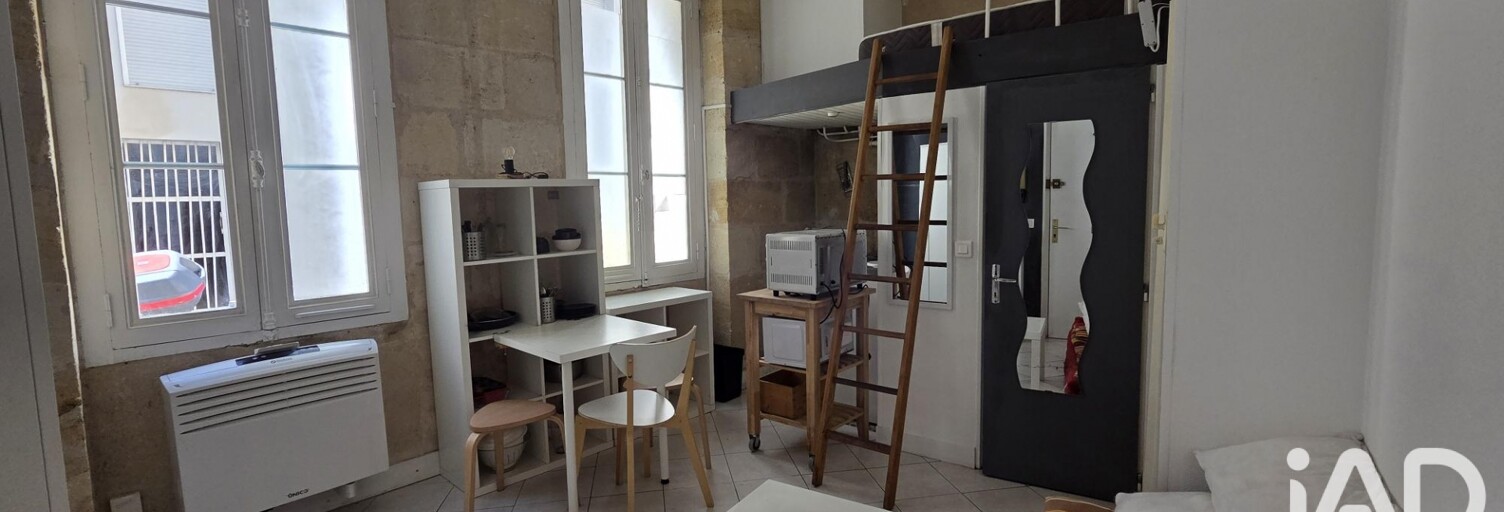 Appartement 1 Pièce 18 m² à vendre à Bordeaux (33000)