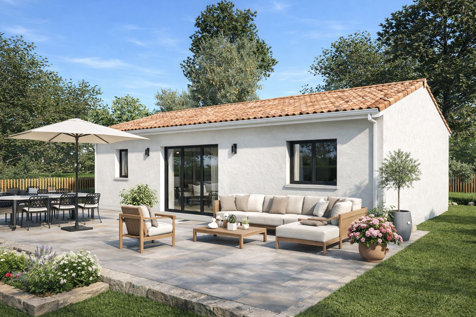 Charmante maison de 62m² avec garage à VILLEFRANCHE-DE-LAURAGAIS (31)