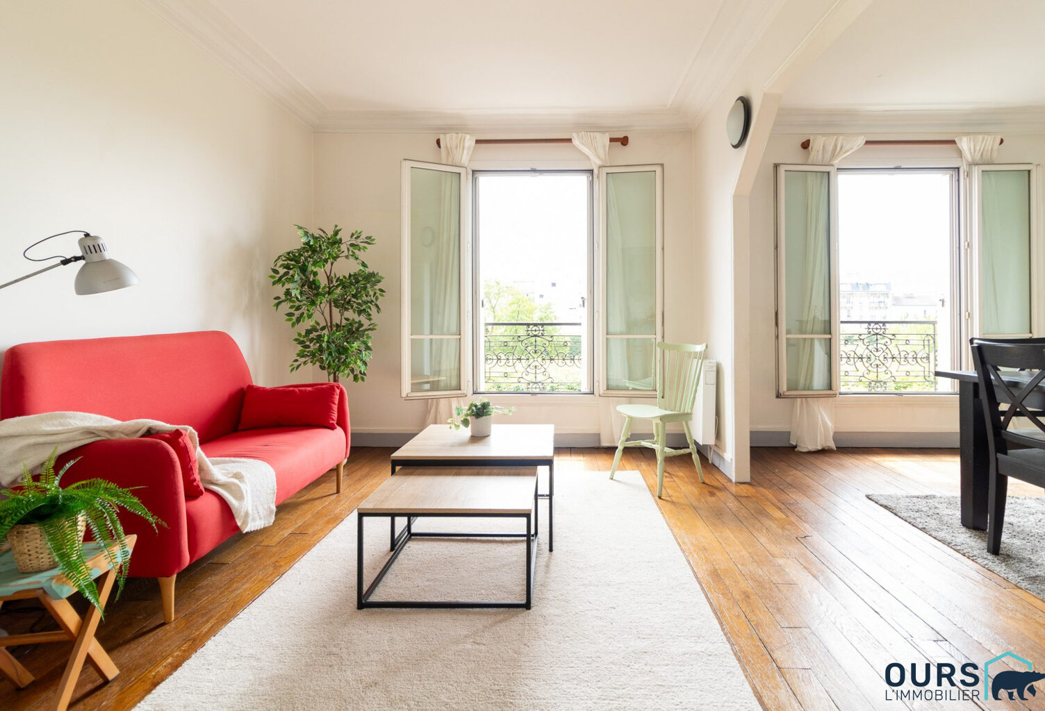 Un bel appartement plein de charme à 2 pas du métro Porte de P — photo 1