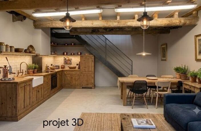 Grange Avec DP accepté, parking, étude et devis fait à aménager — photo 3