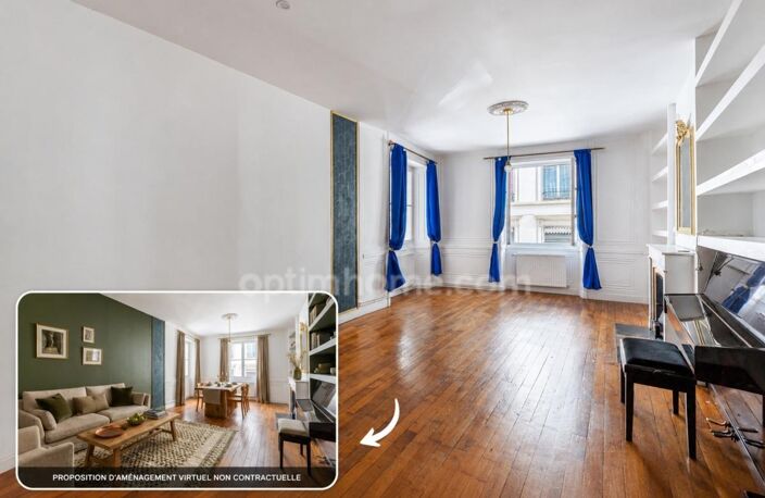 Appartement 107 m² à vendre Lyon 1er – Presqu’île : T5 divisible en 2 lots — photo 2
