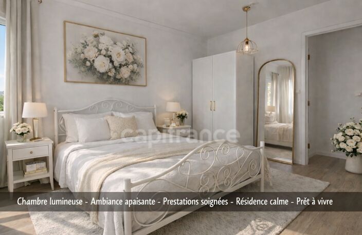 Agde Les Cayrets – T3 meublé 55 m², 149 000 € ,  dernier étage, terrasse plein sud et 2 parkings , 2 chambres - meublés , aucun travaux — photo 4
