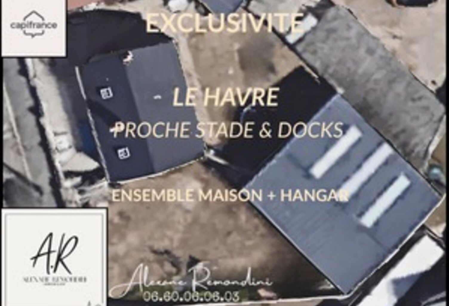 EXCLUSIVITÉ LE HAVRE — IDÉAL ACTIVITÉ ARTISANALE OU COMMERCIALE  ENSEMBLE MAISON + HANGAR sur terrain de 745 m² — photo 1