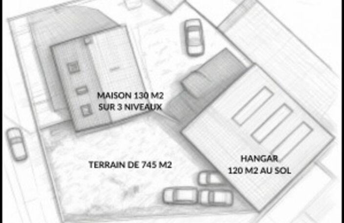 EXCLUSIVITÉ LE HAVRE — IDÉAL ACTIVITÉ ARTISANALE OU COMMERCIALE  ENSEMBLE MAISON + HANGAR sur terrain de 745 m² — photo 2
