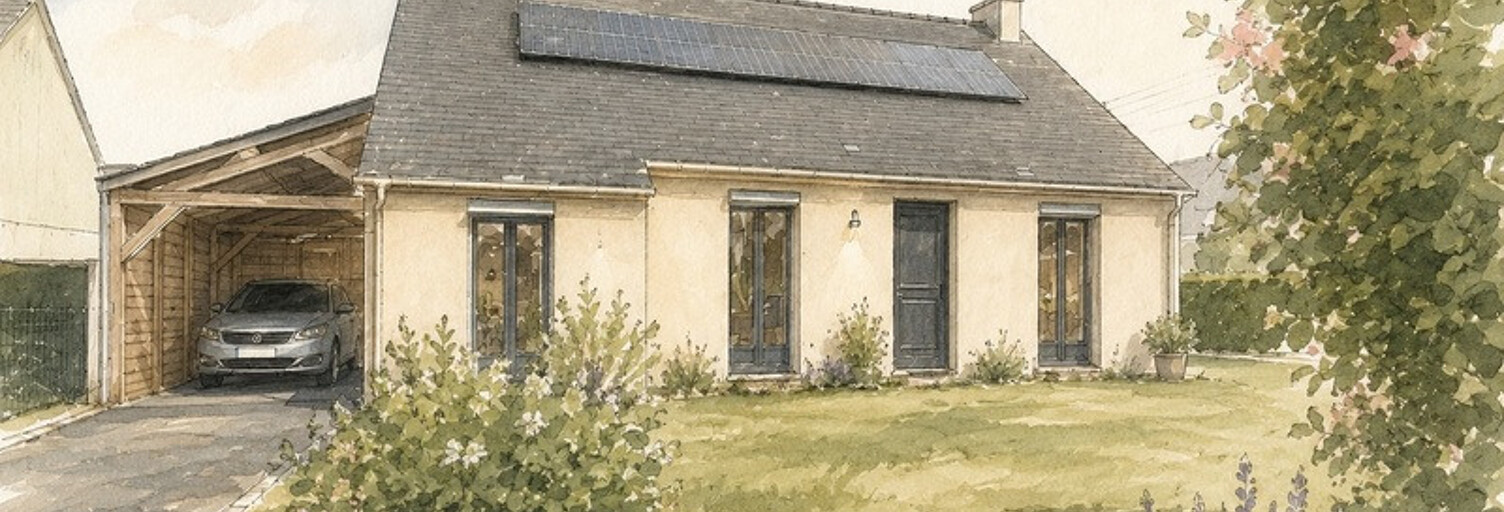 Maison 4 Pièces 92 m² à vendre à Saint-Maugan (35750)