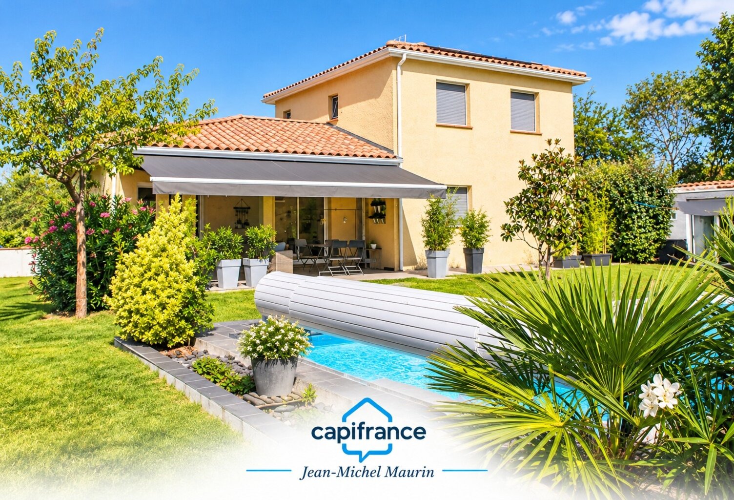 Maison familiale de standing avec piscine sur terrain de 1 800 m² – Saint-Pierre (31590) — photo 1