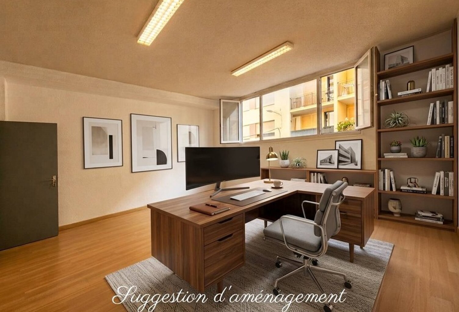 À LOUER - Bureau 35 m² hyper-centre PERPIGNAN (66) Loyer 480€ HT/HC — photo 1