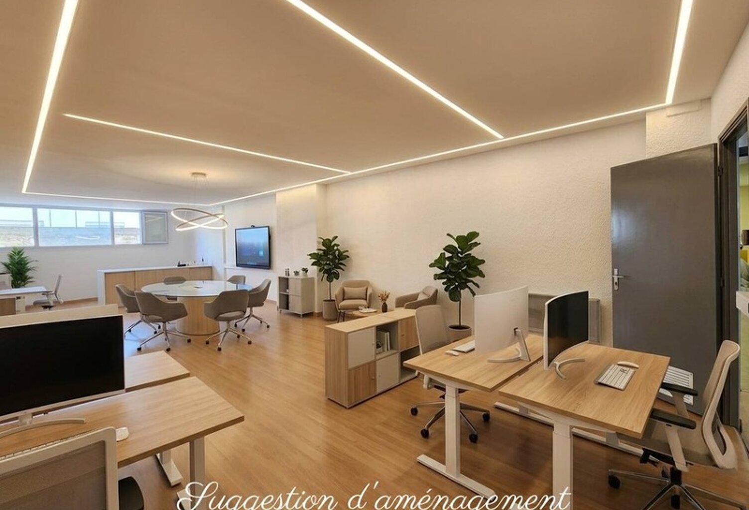 À LOUER - Bureau 34 m² hyper-centre PERPIGNAN (66) Loyer 480€ HT/HC — photo 1