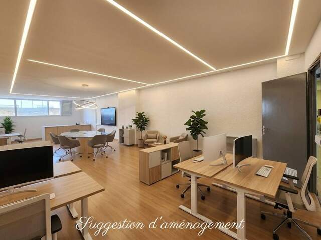 À LOUER - Bureau 34 m² hyper-centre PERPIGNAN (66) Loyer 480€ HT/HC — photo du bien