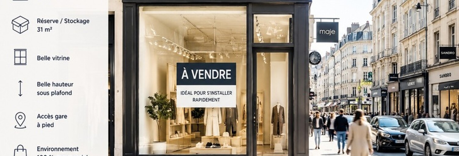Commerce 2 Pièces 57 m² à vendre à Villefranche-sur-Saône (69400)