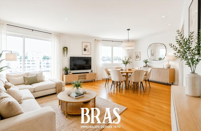 Appartement Vannes 4 pièce(s) 78.21 m2 terrasse balcon dernier étage — photo 2