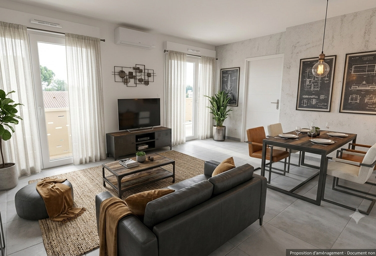 Appartement T3 lumineux avec balcon à AVIGNON — photo 1