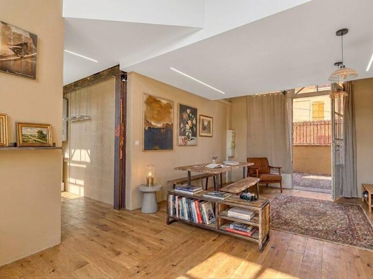 PLATEAU SEMI AMENAGE EN DUPLEX JARDIN — photo 1